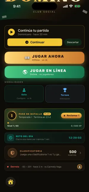 Dominó Club Social screenshot 2