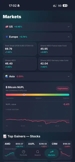 Moonstock - Pro Stock Tracker screenshot 3
