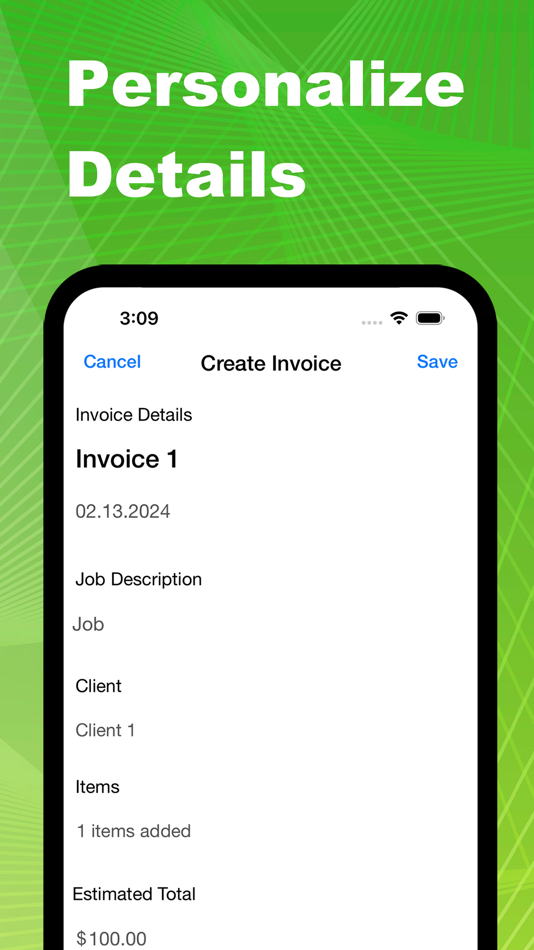 #2. Simple Invoice Creator & Maker (iOS) 由: ValidPixel LLC