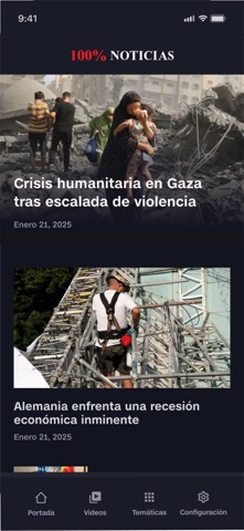 100% Noticias app screenshot 2