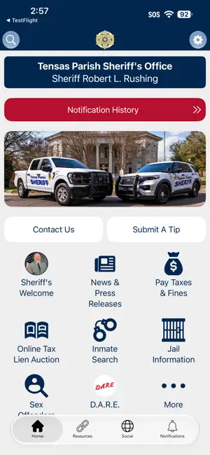 Tensas Parish Sheriff's Office screenshot 1