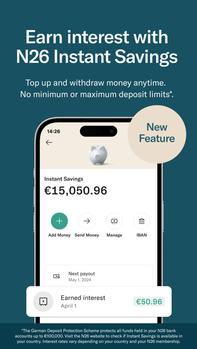 N26 — Love your bank Screenshot