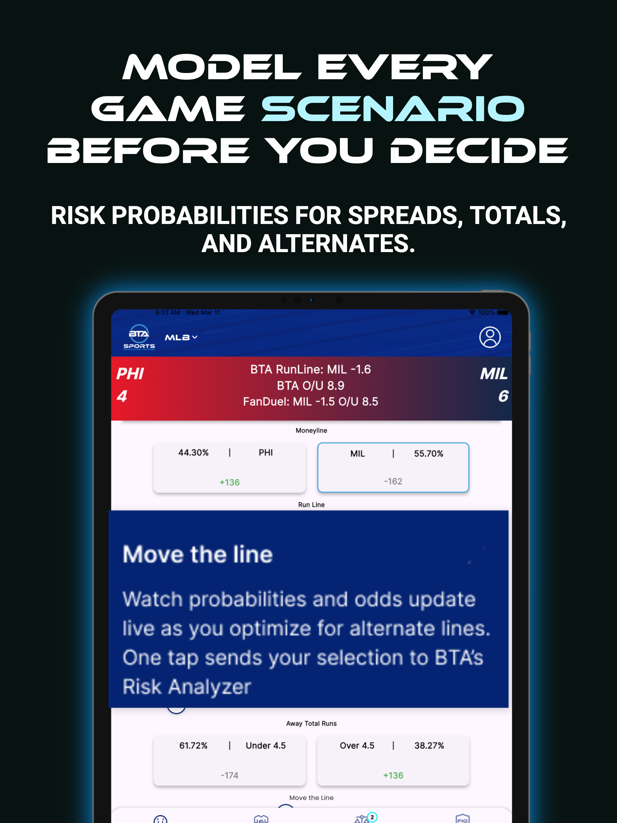 BTA Sports: Props & Analytics
