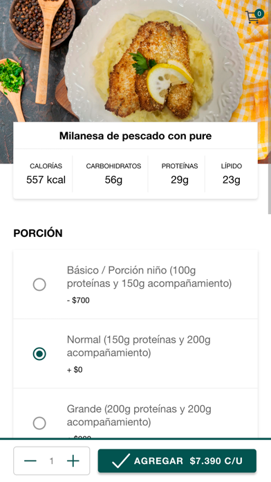 Fit Food Market Screenshot