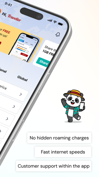 BeachSIM - Global travel eSIM iPhone screenshot 2 - Travel app