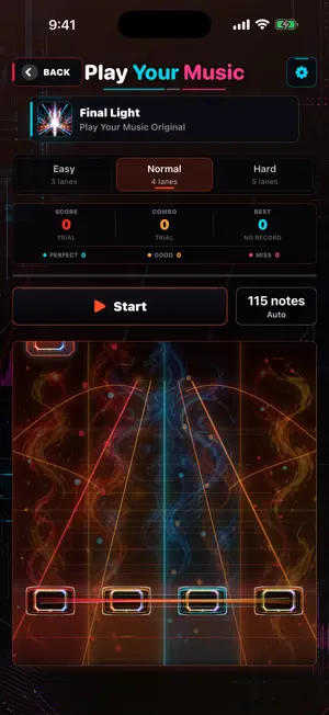 Play Your Music: Rhythm Game screenshot 1