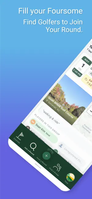 JoinMyRound screenshot 1