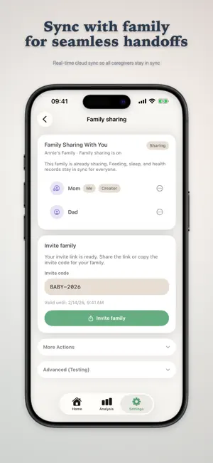 Baby Tracker & Sleep: MilkBean screenshot 4