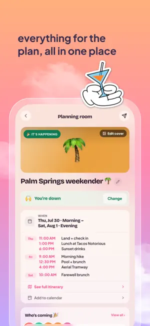 down? – Group Hangout Planner screenshot 4