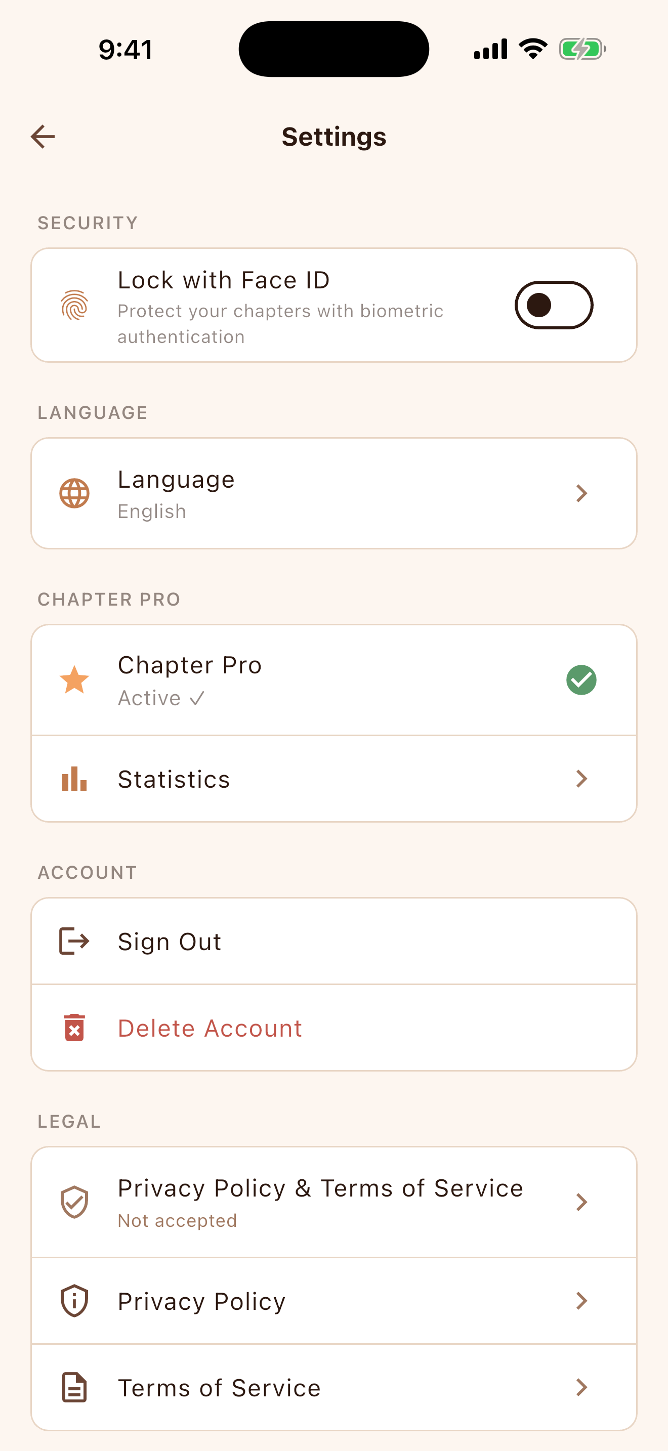 Chapter - Dating Journal screenshot 4