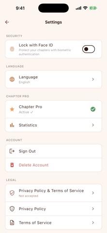 Chapter - Dating Journal Screenshot 4 of 4