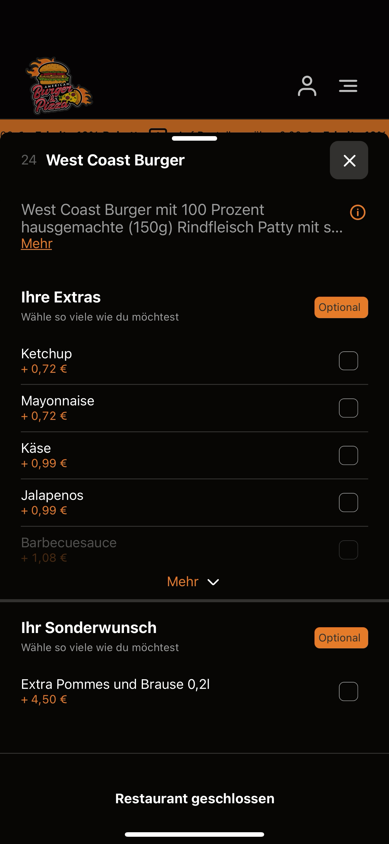 American Burger & Pizza screenshot 4