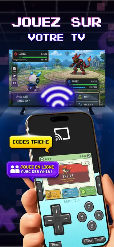 Gamuroid : Émulateur screenshot 2 of 3