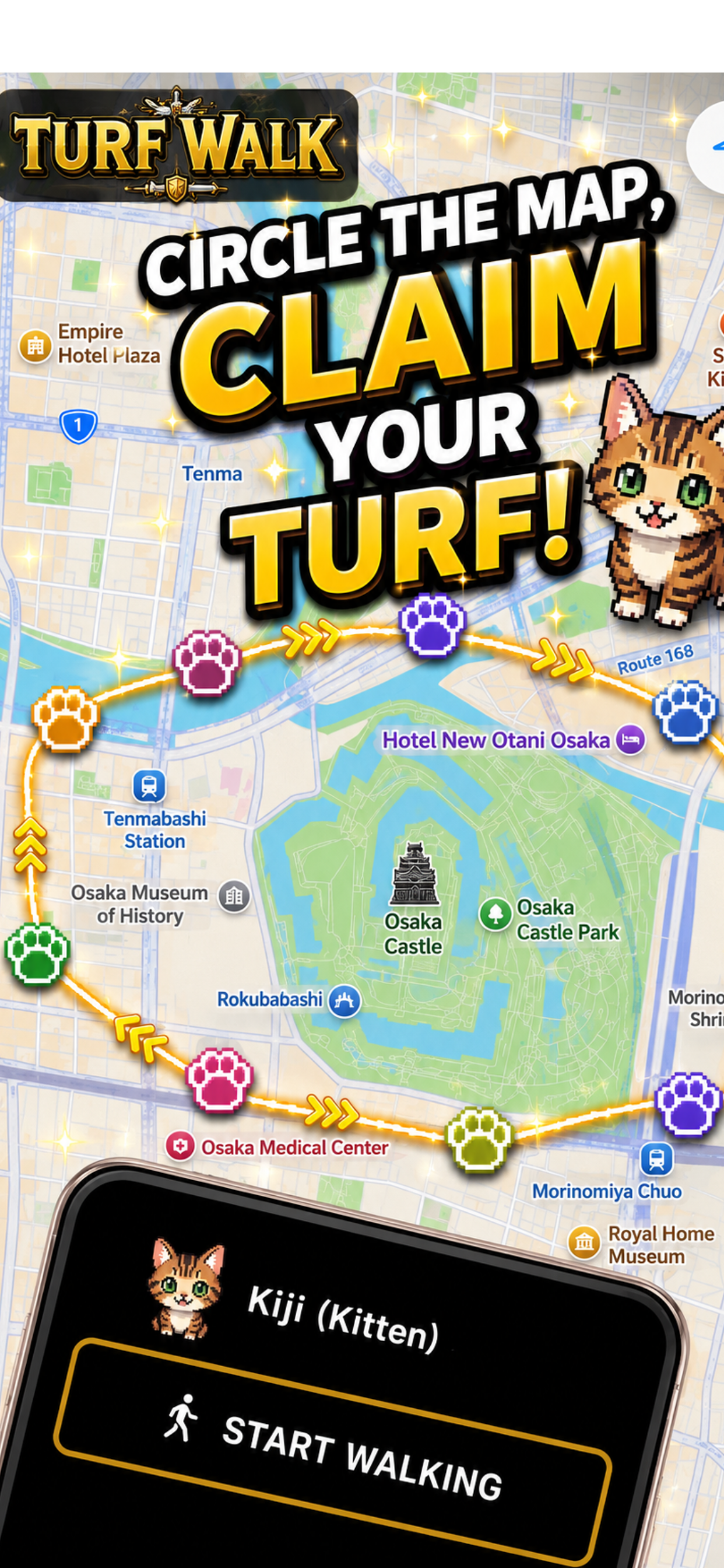 TurfWalk: Walk With Your Buddy screenshot 4