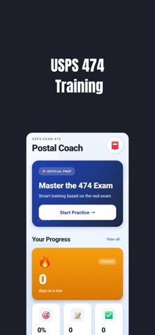 USPS 474 Exam Prep iPhone screenshot