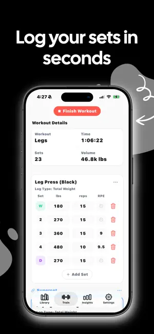 Maxlyft - Free Workout Tracker screenshot 2