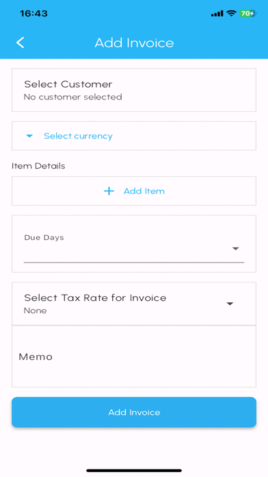 Invoice payment for Stripe Screenshot