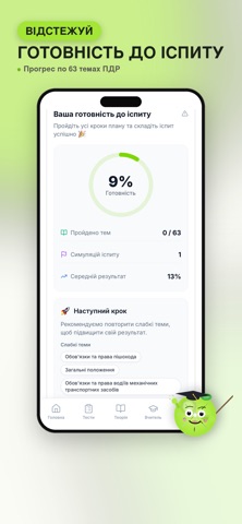 Тести ПДР з поясненями iPhone screenshot