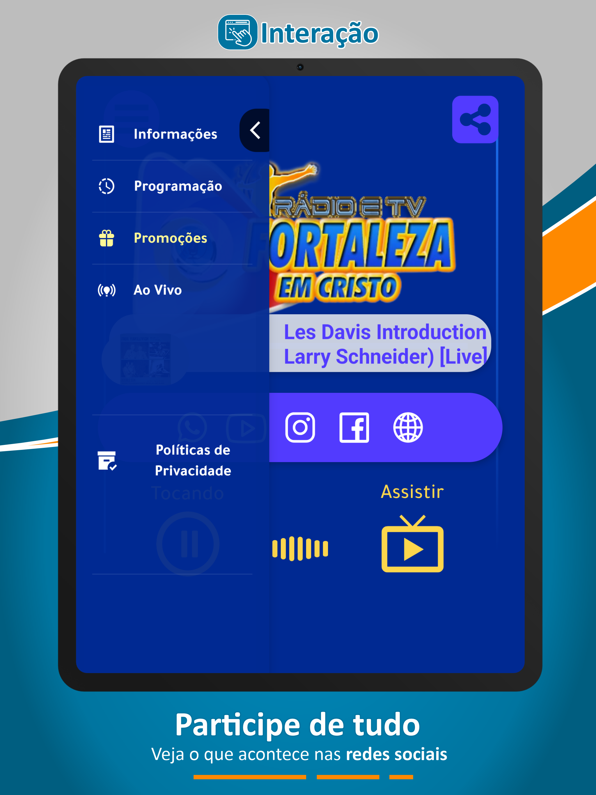 Rádio e TV Fortaleza em Cristo screenshot 5