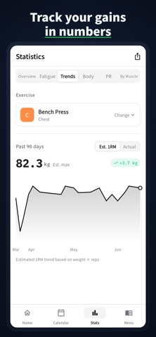 GymRec - Workouts & Plans Screenshot 7 of 10