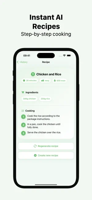 Recipe by Ingredients AI screenshot 3