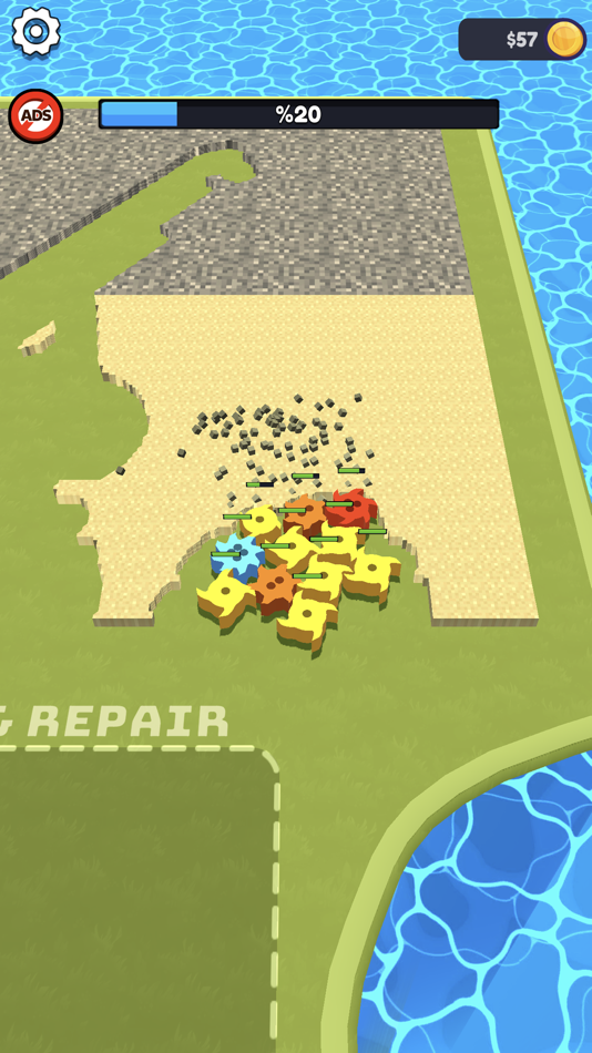 #4. Grind Field (iOS) Podle: Upperpik Oyun Yazilim ve Pazarlama Ticaret Anonim Sirketi