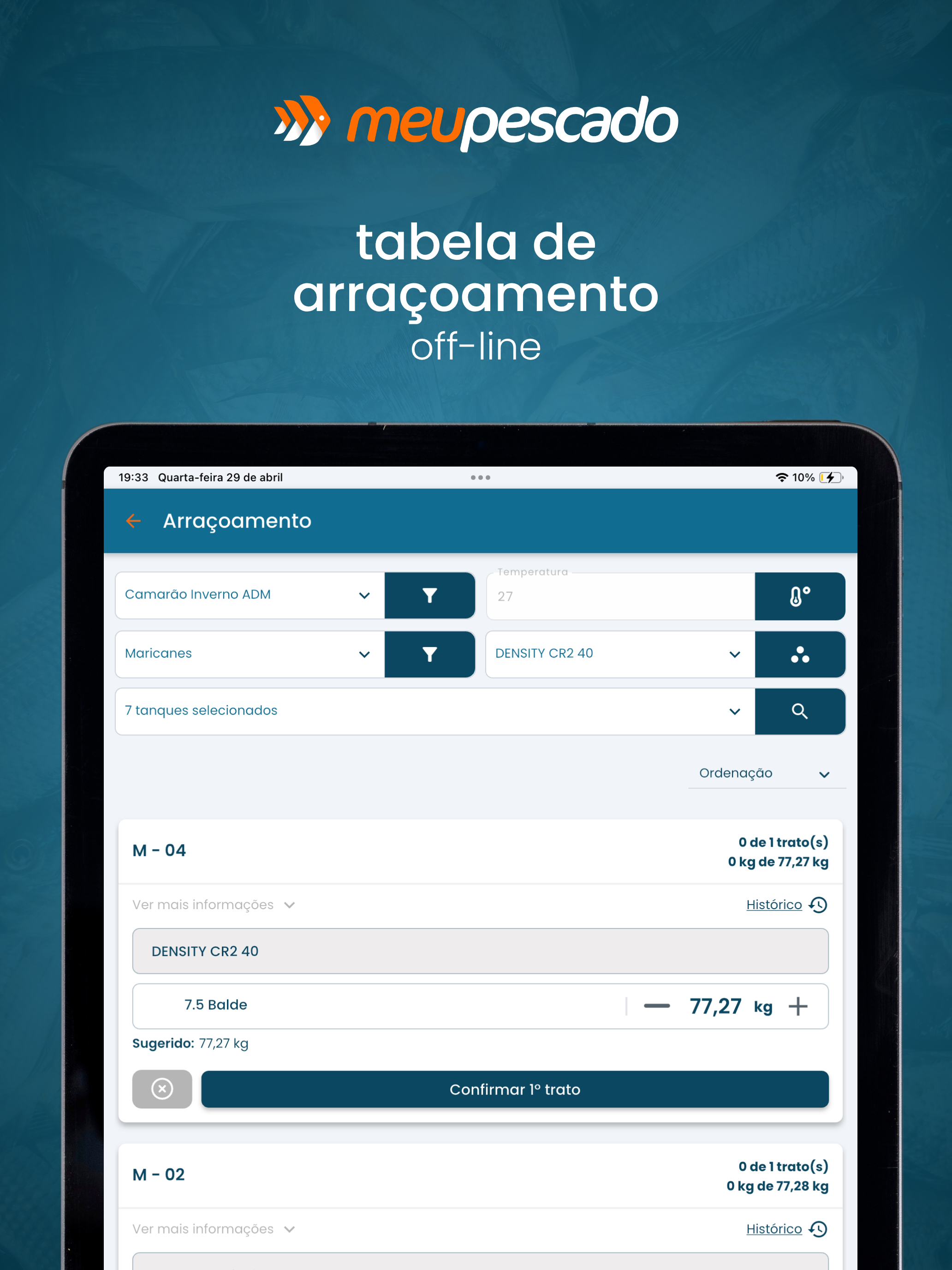 App Meu Pescado