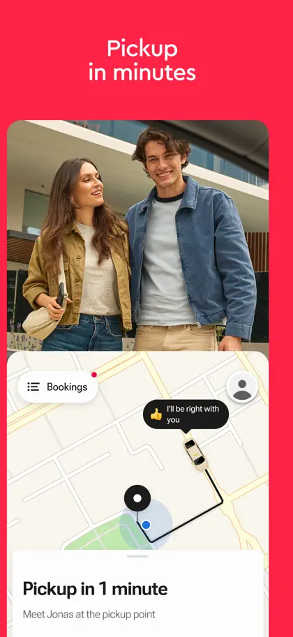 Captura 4 de 6 de Freenow by Lyft - taxi & more