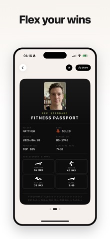 RepStandard - Home Workouts Screenshot 6 of 7