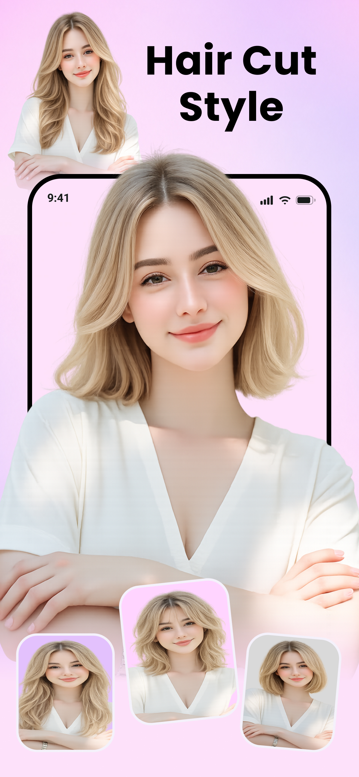 AI Hairstyle Try On : Hairvia screenshot 4