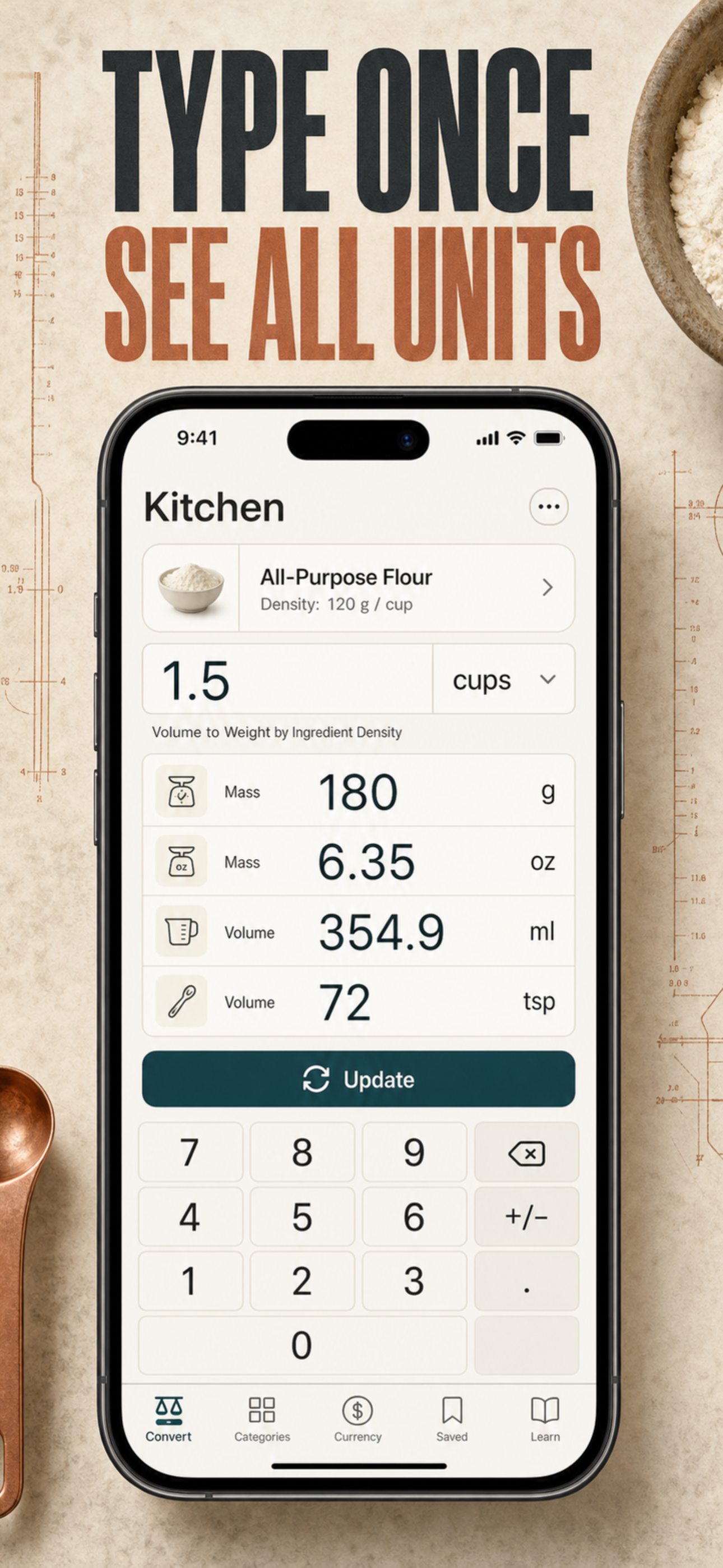 Recipe Unit Converter screenshot 2