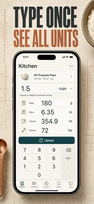 Recipe Unit Converter screenshot 2