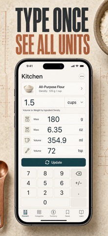Recipe Unit Converter Screenshot 2 of 10