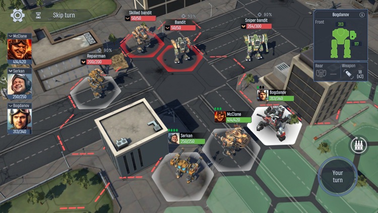 Concern: Mech Tactics screenshot-6
