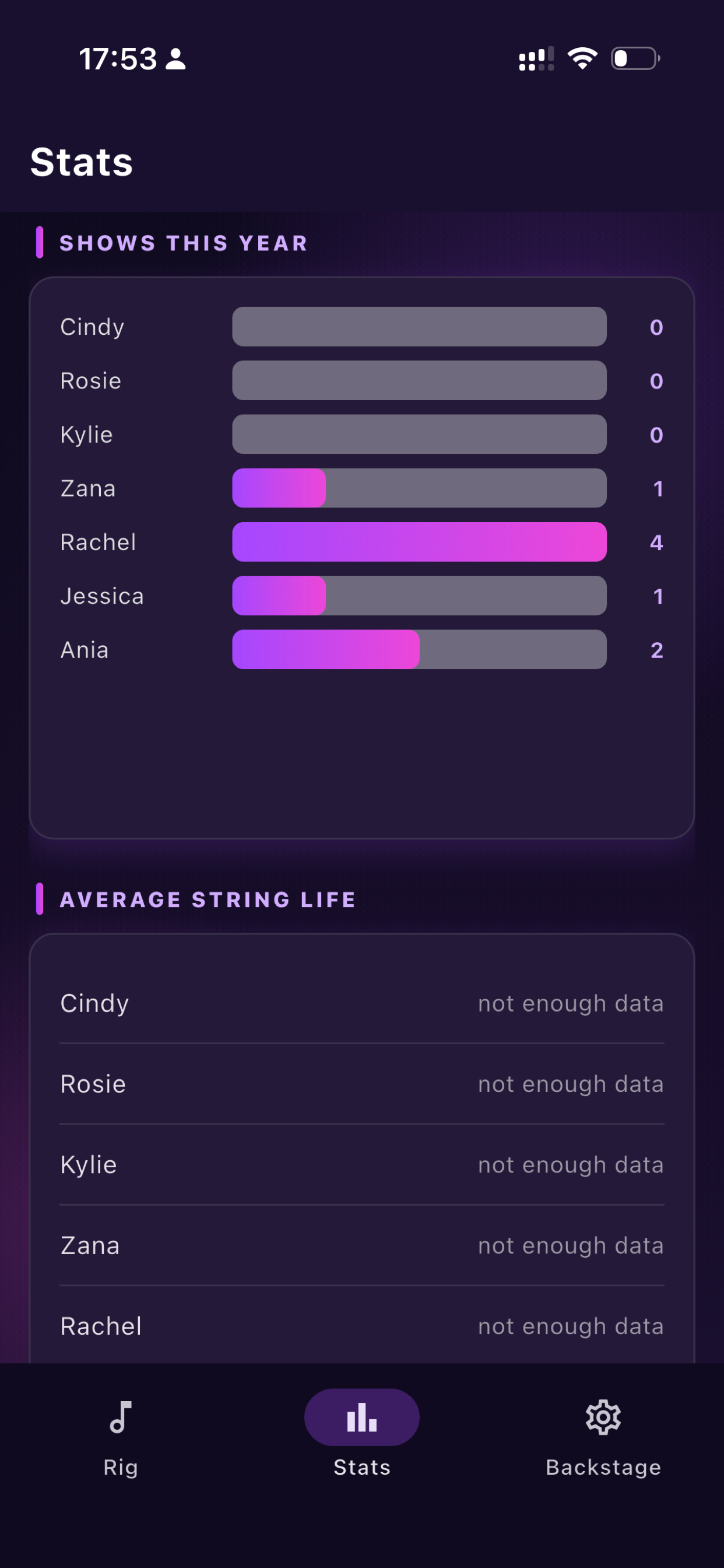 My Guitar Log screenshot 4