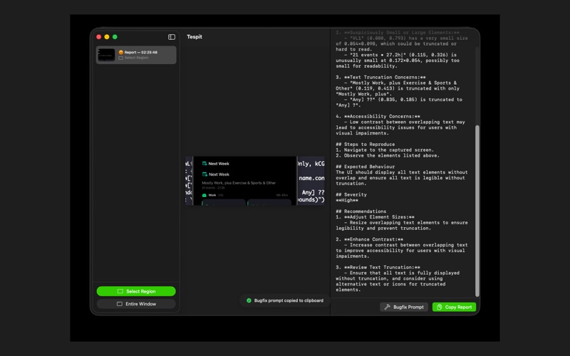 Tespit – AI UI缺陷检测 screenshot