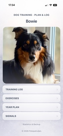 Dog Training - Plan & Log Screenshot 1 of 9