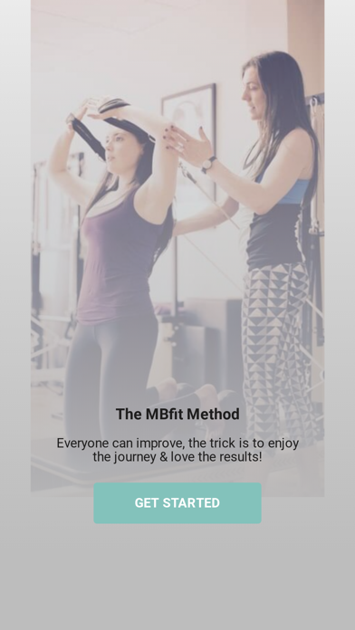 Pilates MBfit Screenshot