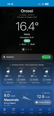 OroseiMeteo screenshot