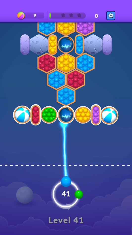 #8. Bubble Shapes Breaker (iOS) 由: 8Great, Games LLC