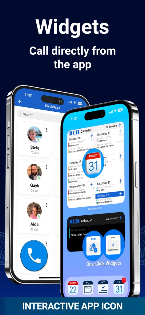 HUB: Calendar, Budget, Notes - Productivity App | MWM