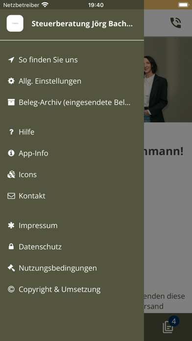 Screenshot #2 pour Steuerberatung Jörg Bachmann