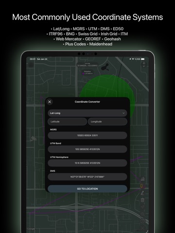MGRS, UTM, DMS & ED50 - LUC ipad screenshot 4