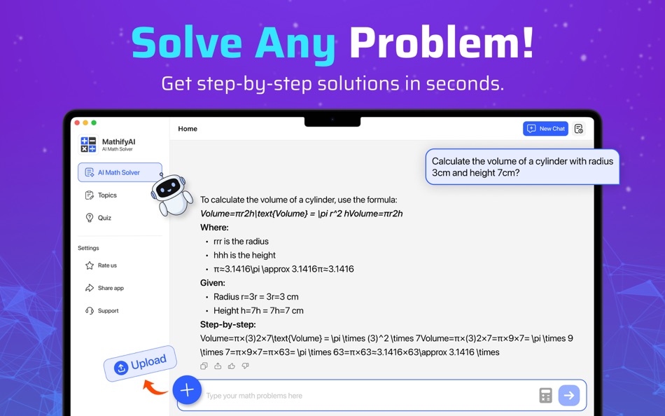 #2. MathifyAI - AI Math Solver (macOS) By: Subhan Dilawar
