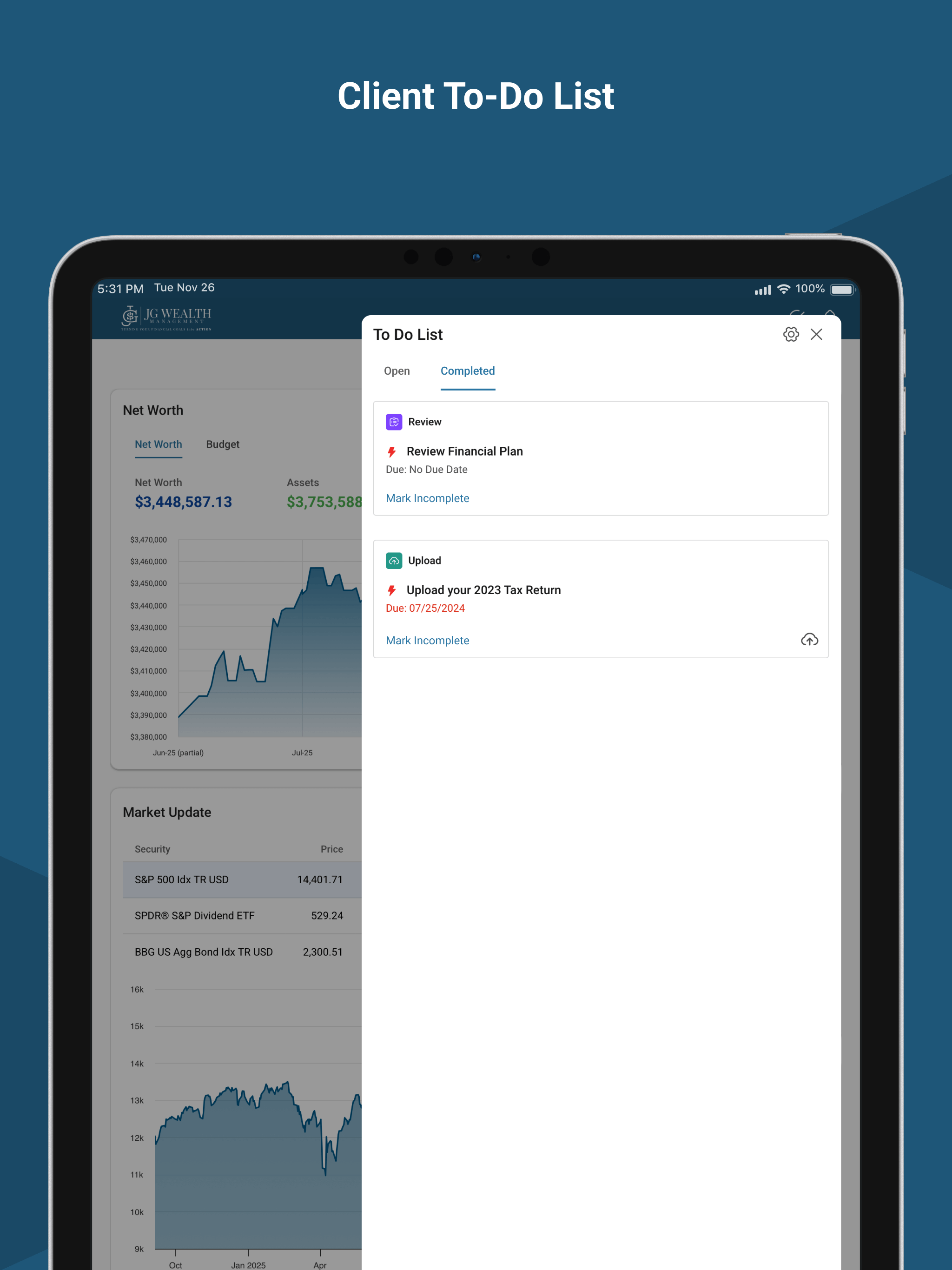 JG Wealth Management screenshot 9