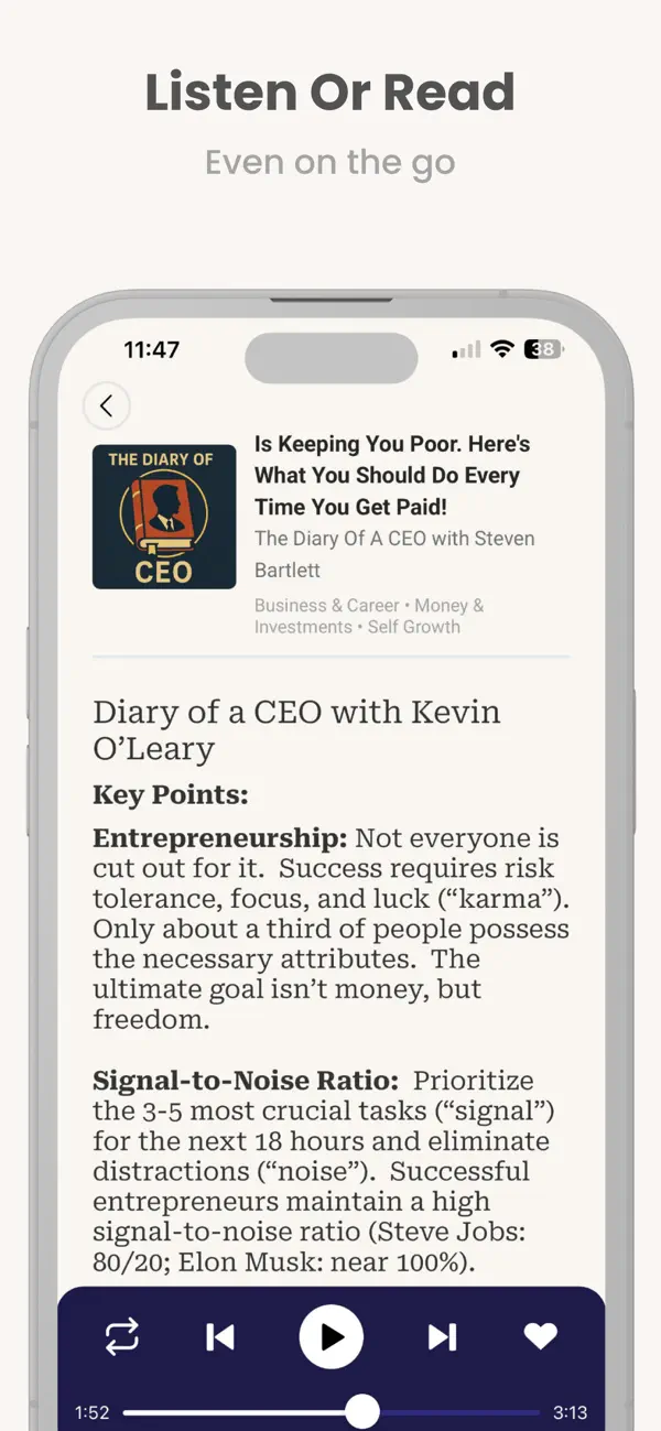 #5. Micro Learning Daily: Podly (iOS) โดย: The Podly App Ltd