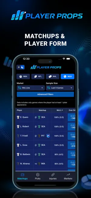Player Props screenshot 2
