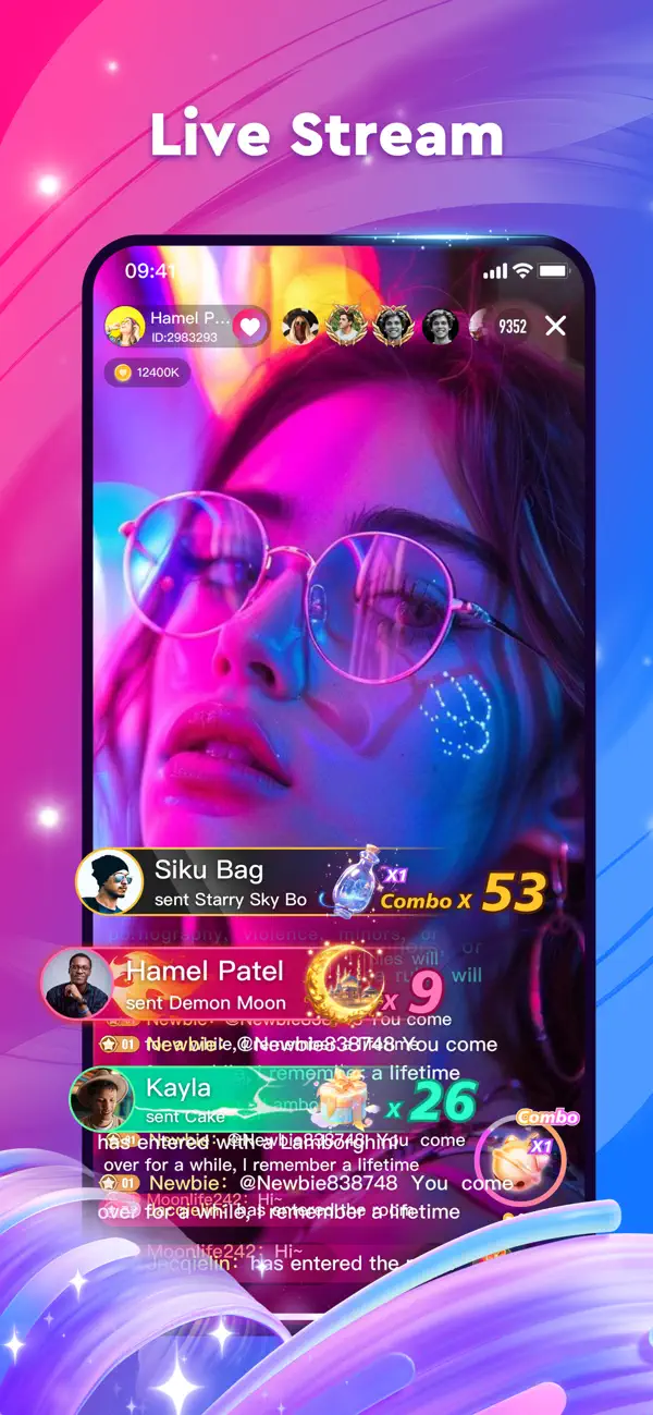 #1. Joyo Live - Videos & LIVE (iOS) 由: Lexiu Network Technology Co., Limited