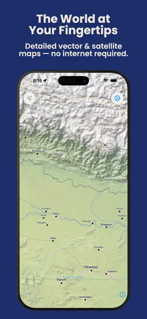 Atlo — Offline World Atlas screenshot 1
