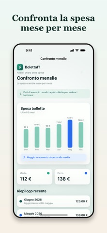 BolettaIT - Bill Reader iPhone screenshot